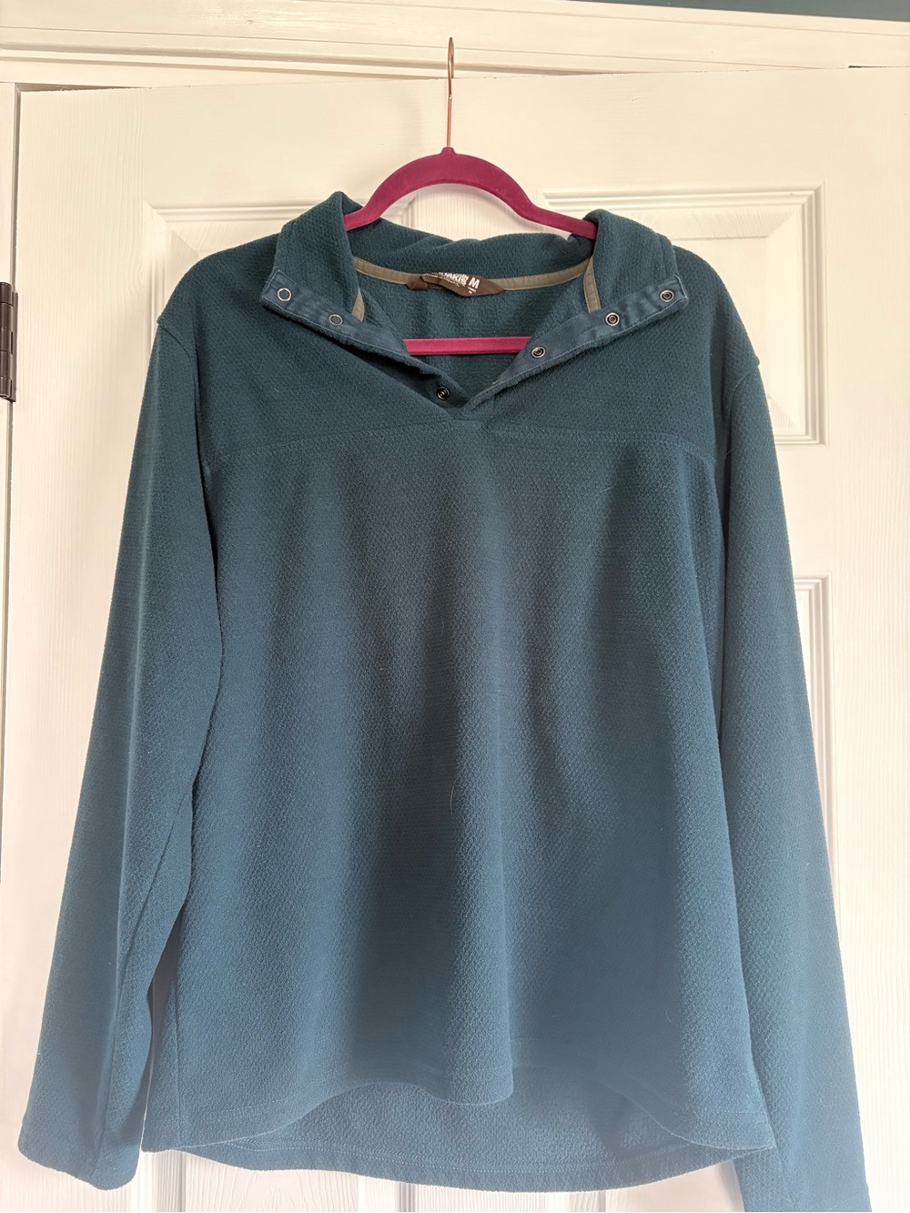 Mountain Khakis Teal Snap-Button Pullover Fleece